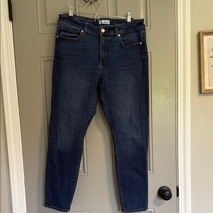 LOFT Blue Skinny Jeans Sleek Fit